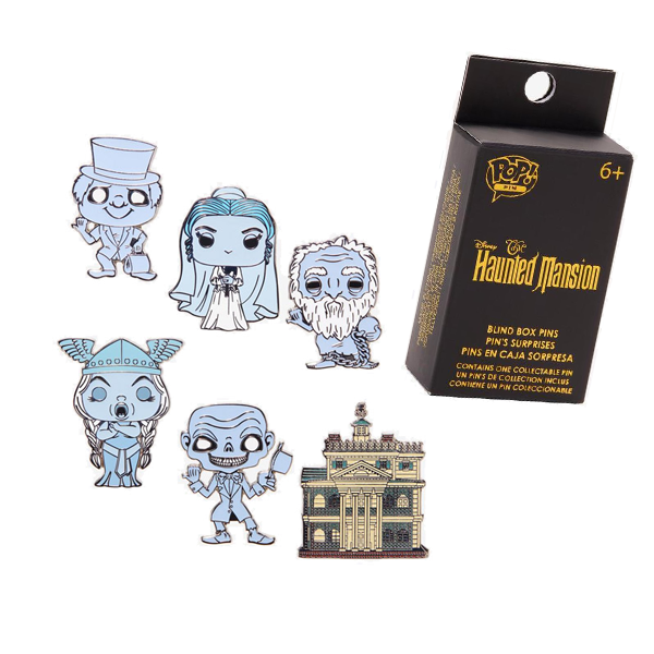 Disney Haunted Mansion Blind Box Pins X12