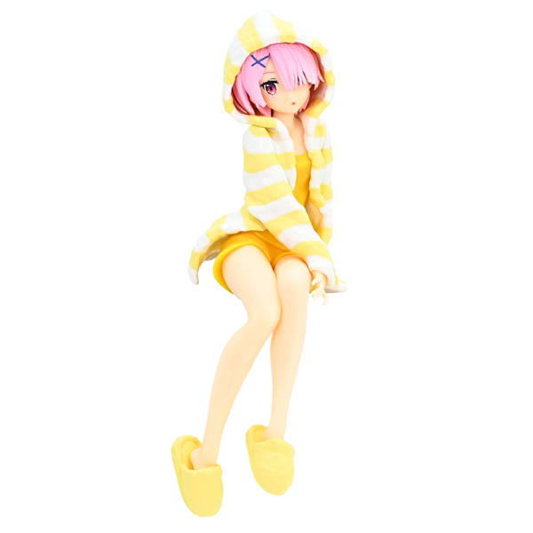 Re Zero Sliaw Noodle Stopper Ram Room Wear Yellow Color 14cm