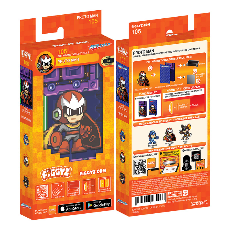 Figgyz - Mega Man - Proto Man