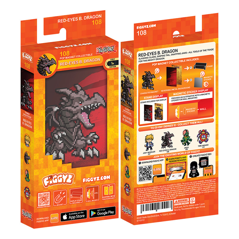 Figgyz - Yu-Gi-Oh! - Red-Eyes B. Dragon