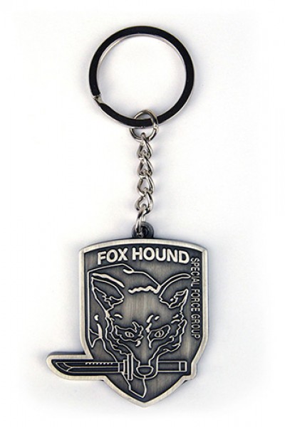 Metal Gear Solid Porte Cle Fox Hound Logo