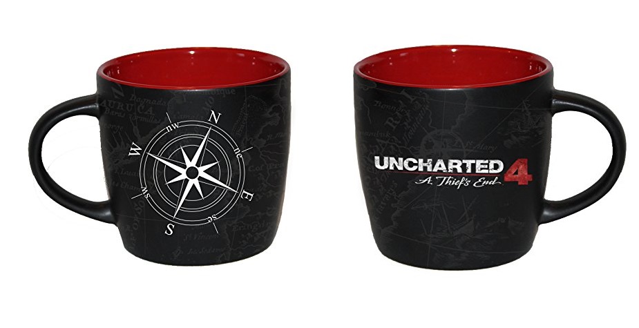 Uncharted 4 Mug Compass Map