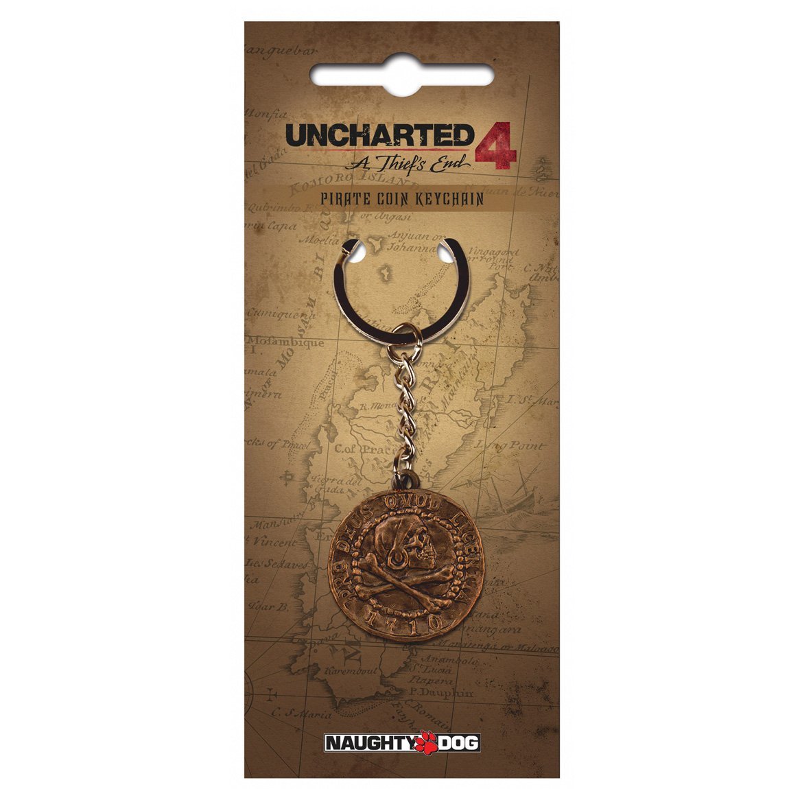 Uncharted 4 Porte Cle Pirate Coin