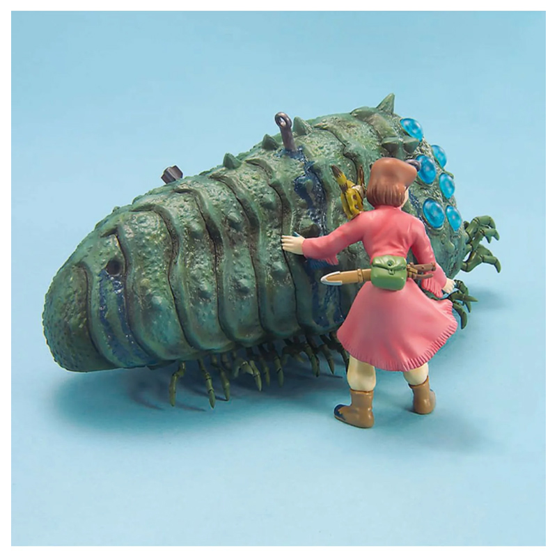 Ghibli Maquette Nausicaa 04 Ohmu Bleu Et Nausicaa