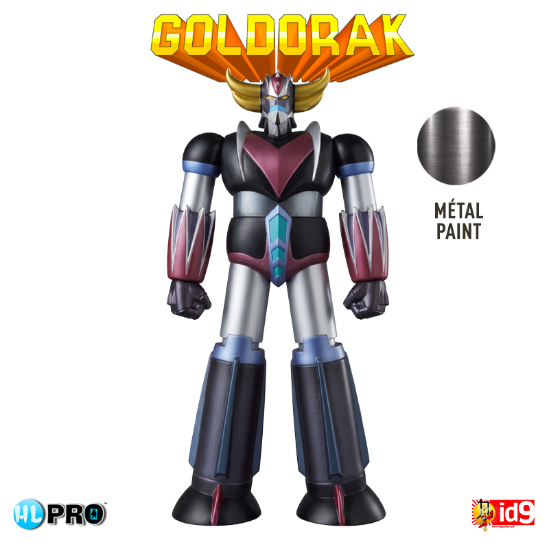 Goldorak 23cm Classic Metallic Paint 