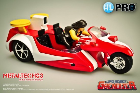 Goldorak Metaltech vol 3 Actarus et son Buggy