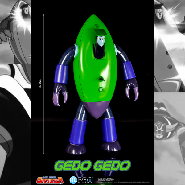 Grendizer / Goldorak Anterak Gedo Gedo 40cm Figure