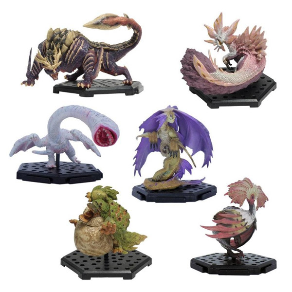 Monster Hunter Set 6 Figures Builder Vol 19 10-15cm