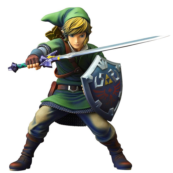 ID9 The Legend Of Zelda Skyward Sword Statue Link 20cm