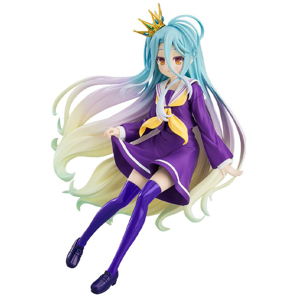 No Game No Life Pop Up Parade Shiro Crown 16cm