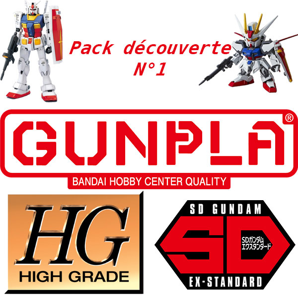 Gundam Pack Découverte 01