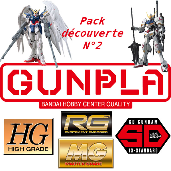 Gundam Pack Découverte 02