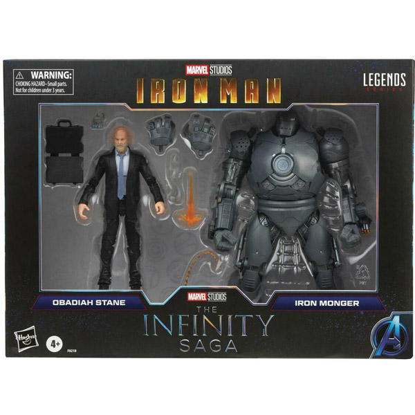 Marvel Legends Infinity 2-Pack Obadiah & Iron Monger 15cm