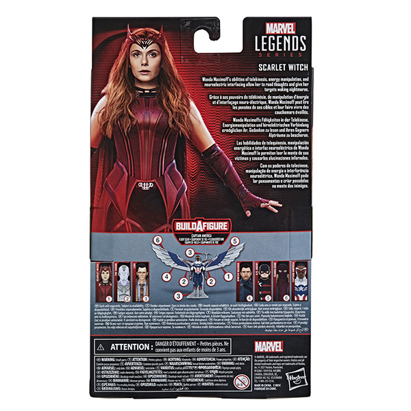 Marvel Legends Build a Figure Wanda Vision Scarlet Witch 15cm