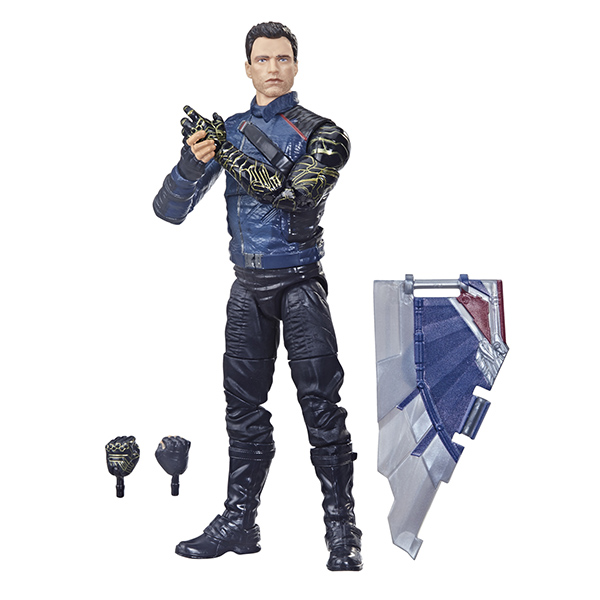 Marvel Legends Build a Figure Falcon & Winter Soldier Winter Soldier 15cm