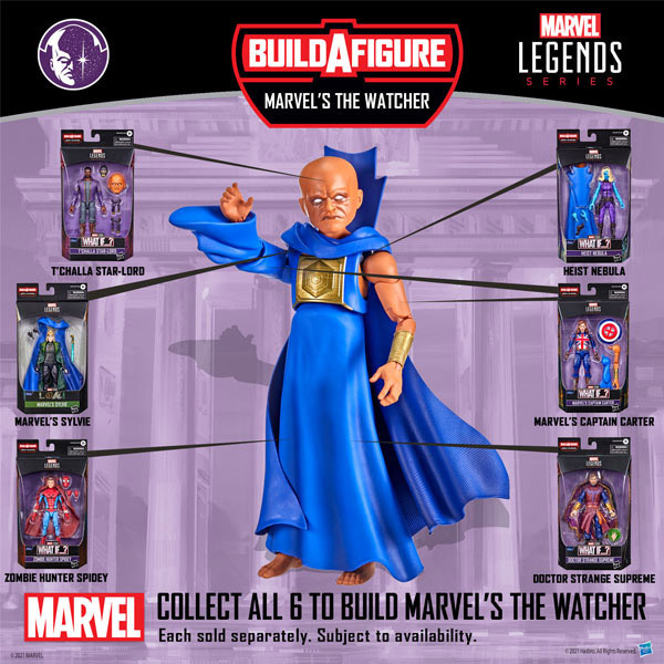Marvel Legends Build A Figure What If Doctor Strange Supreme 15cm