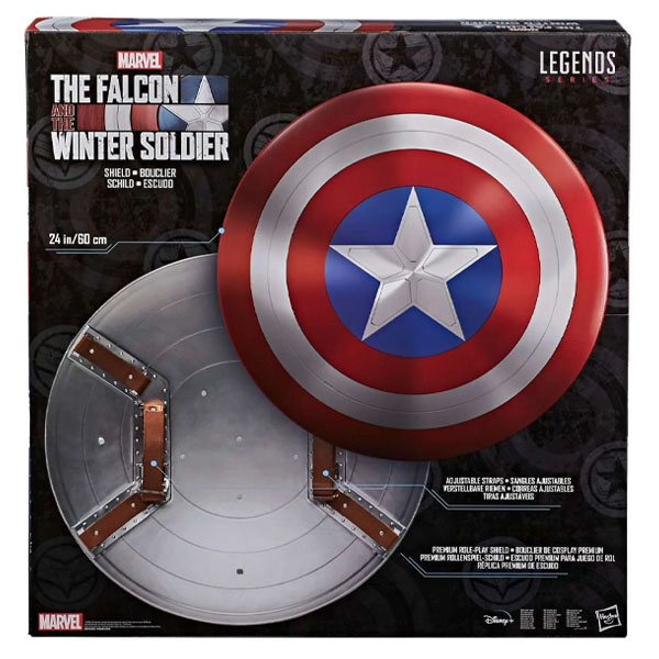 Marvel Legends Replica Falcon & Winter Soldier Bouclier Captain America