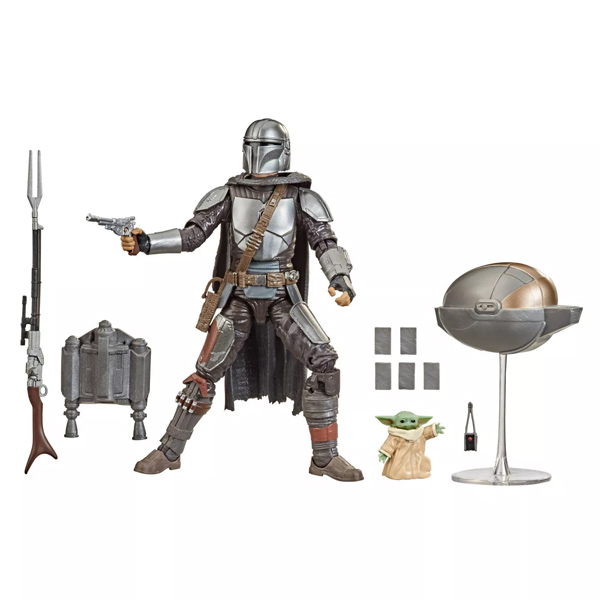 SW Star Wars Mandalorian Black Series Mando Mondays Din Djarin And The Child 15cm