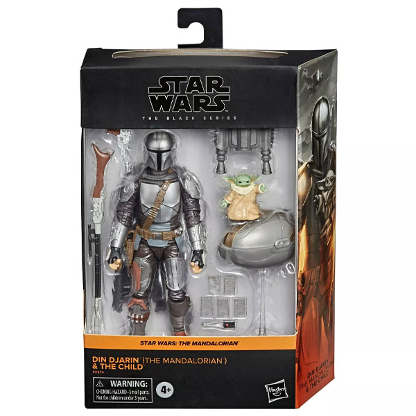 SW Star Wars Mandalorian Black Series Mando Mondays Din Djarin And The Child 15cm