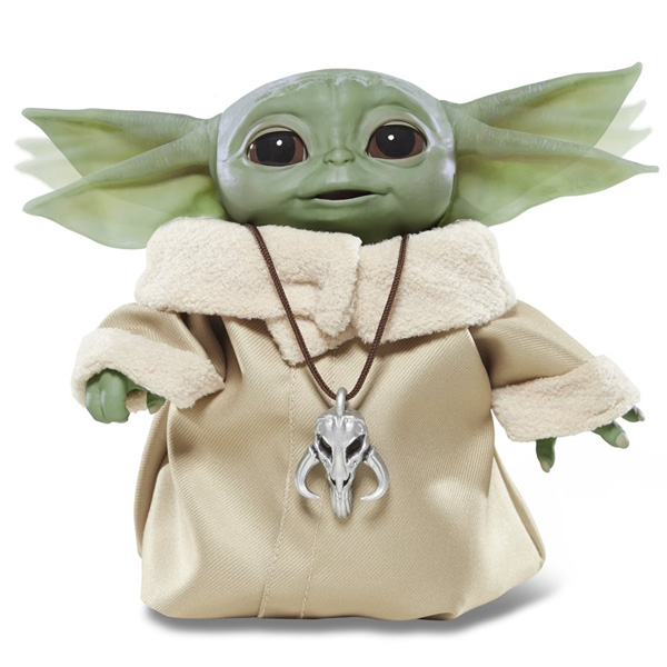 SW Star Wars Mandalorian The Child Grogu Baby Yoda Animatronic 19cm