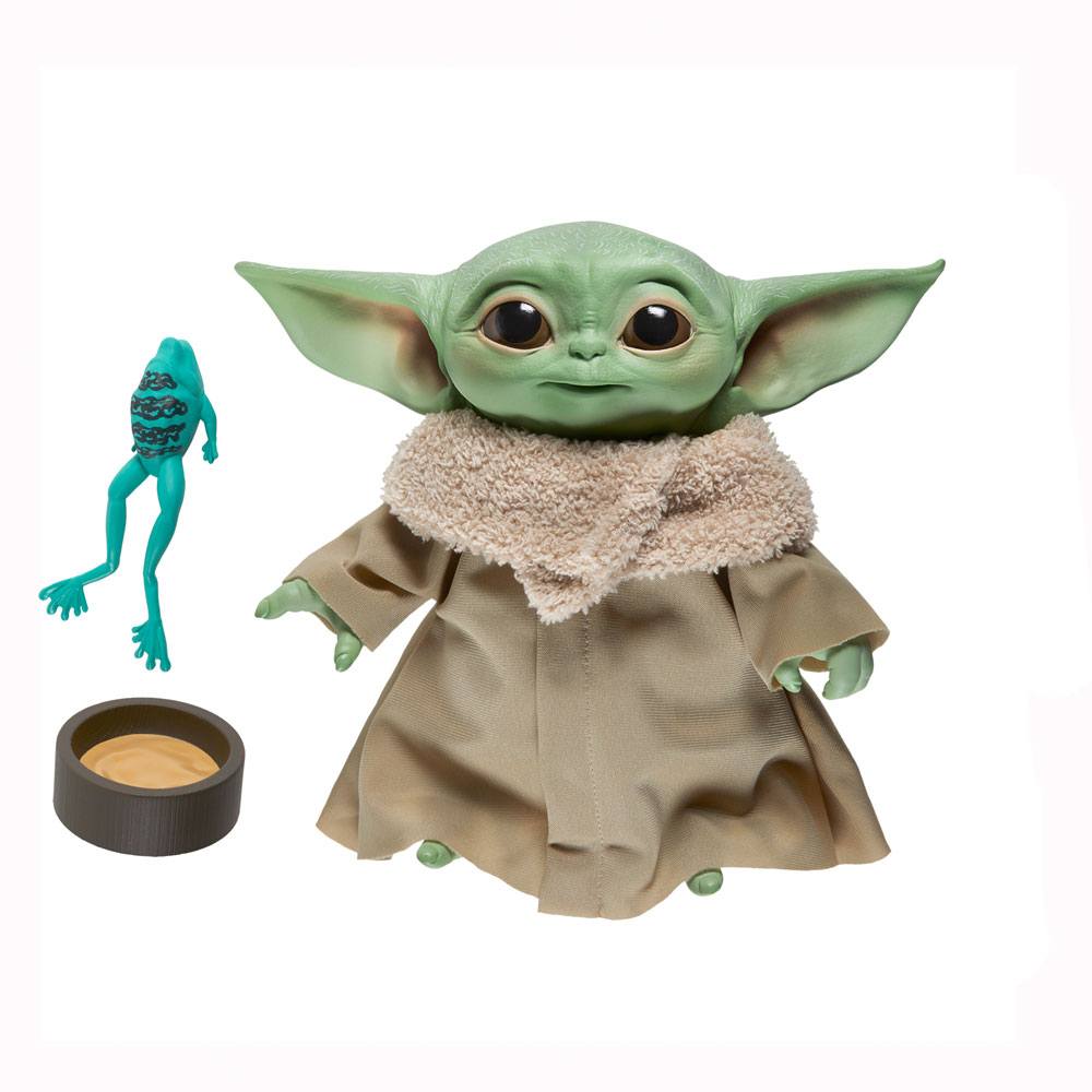 SW Star Wars Mandalorian The Child Baby Yoda Peluche Sonore 19cm