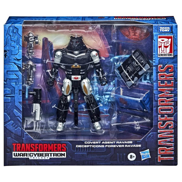 Transformers Wfc Exclu SDCC Covert Agent Decepticons Forever Ravage 14cm