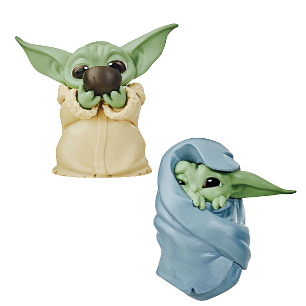 SW Star Wars Mandalorian Bounty Collection 2-Pack The Child Baby Yoda Bol + Couverture 5,5cm
