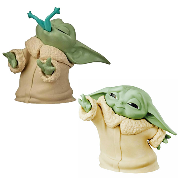 SW Star Wars  Mandalorian  Bounty Collection 2-Pack The Child Baby Yoda Force + Grenouille 5,5cm