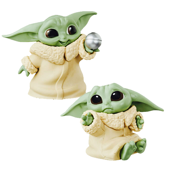 SW Star Wars  Mandalorian Bounty collection 2-Pack The Child Baby Yoda Boule + Tristesse 5,5cm