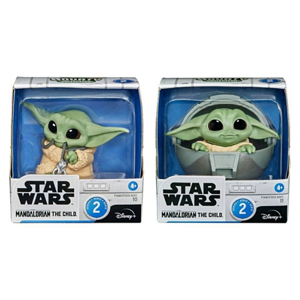 SW Star Wars Mandalorian Bounty Collection 2-Pack The Child Baby Yoda Collier + Couffin