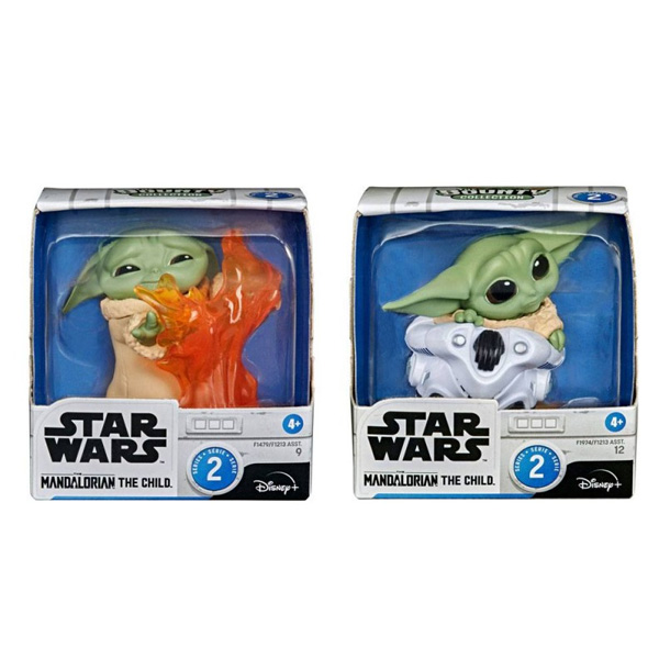 SW Star Wars Mandalorian Bounty Collection 2-Pack The Child Baby Yoda Feu + Casque