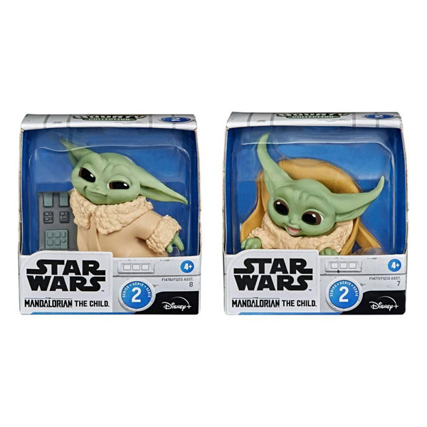 SW Star Wars Mandalorian Bounty Collection 2-Pack The Child Baby Yoda Bouton + Sac