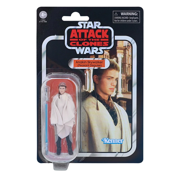 SW Star Wars Vintage Anakin Skywalker Peasant Disguise 10cm