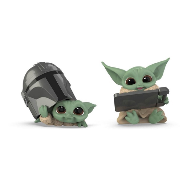 SW Star Wars Mandalorian Bounty Collection 2-Pack The Child Casque & Tablette 5,5cm 