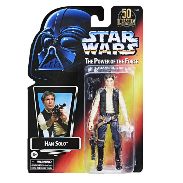 SW Star Wars Black Series Han Solo Power Of The Force Exclu Hasbro Pulse 15cm