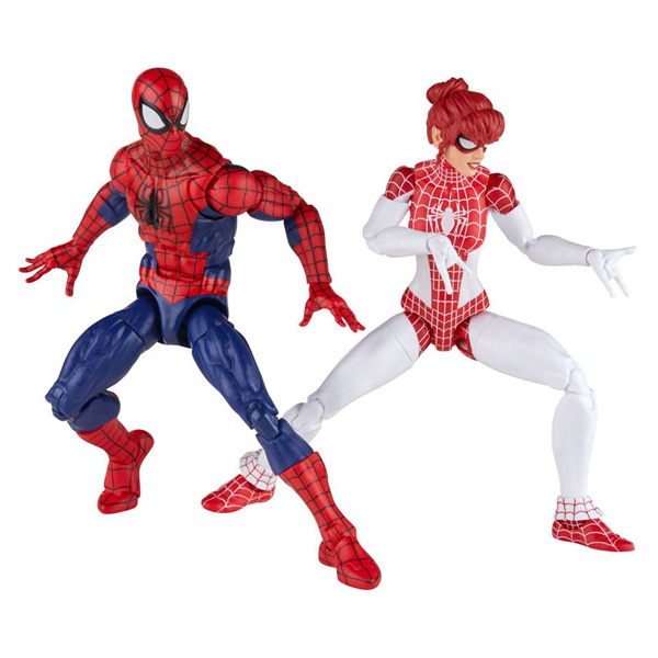 Marvel Legends Amazing Spider-Man Renew Your Vows Pack 2 Spider-Man & Spinneret 15cm