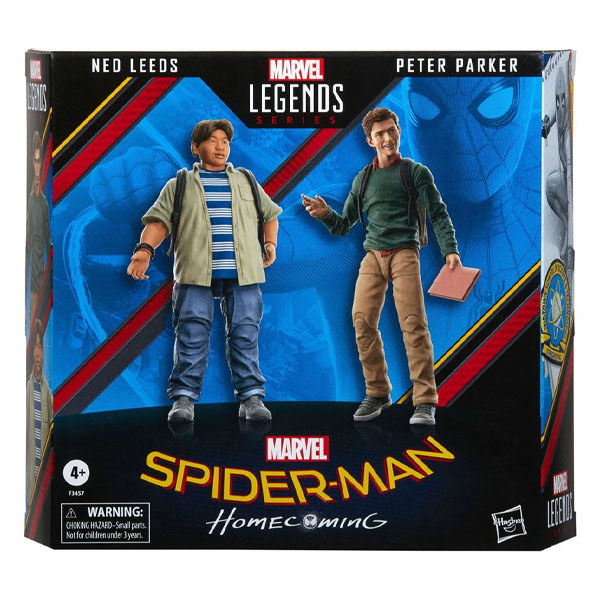 Marvel Legends Spider-Man Homecoming Pack 2 Ned Leeds & Peter Parker 15cm