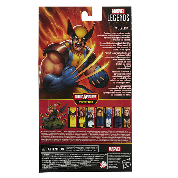Marvel Legends Build A Figure X-Men Wolverine15cm