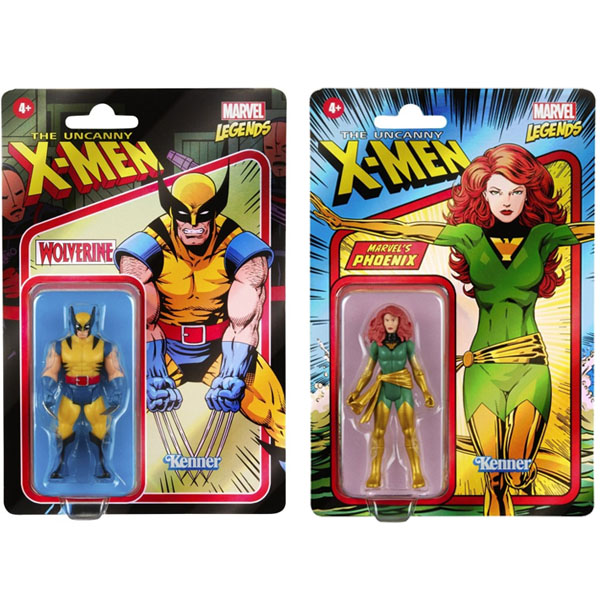Marvel Legends Retro Multipack Wolverine & Phoenix Exclu Hasbro Pulse 10cm