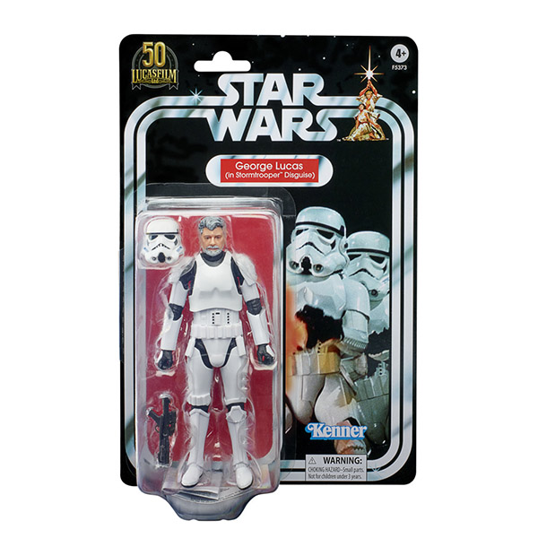 SW Star Wars Black Series George Lucas Stormtrooper Disguise 15cm