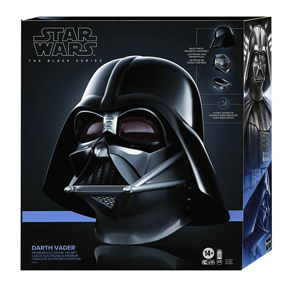 SW Star Wars Black Series Replique Casque Electronique Darth Vader