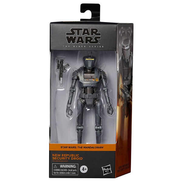 SW Star Wars Mandalorian Black Series New Republic Security Droid 15cm