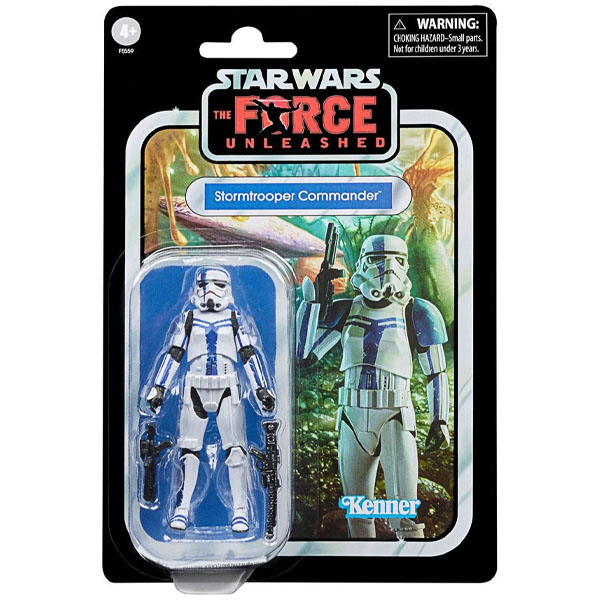 SW Star Wars Force Unleashed Vintage Stormtrooper Commander 10cm