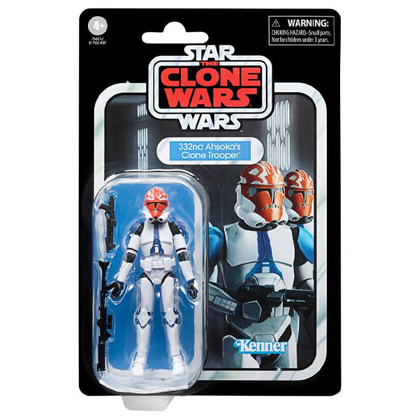 SW Star Wars Clone Wars Vintage 332nd Ahsoka's Clone Trooper 10cm