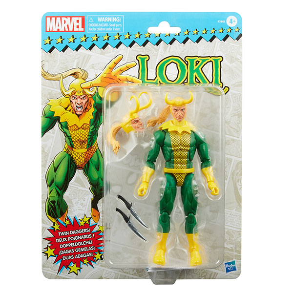 Marvel Legends Retro Loki 15cm