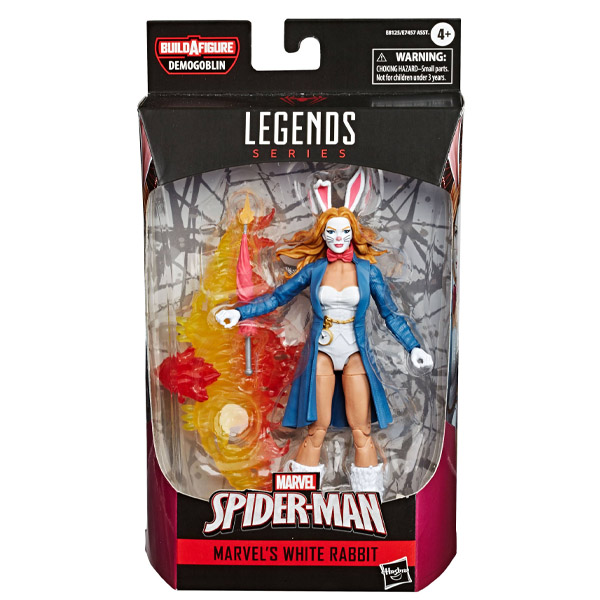 Marvel Legends Build A Figure Spider-Man Marvel's White Rabbit 15cm