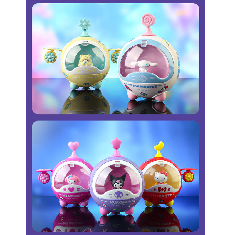 Hello Kitty Mystery Box Space Engine Asst 6pcs
