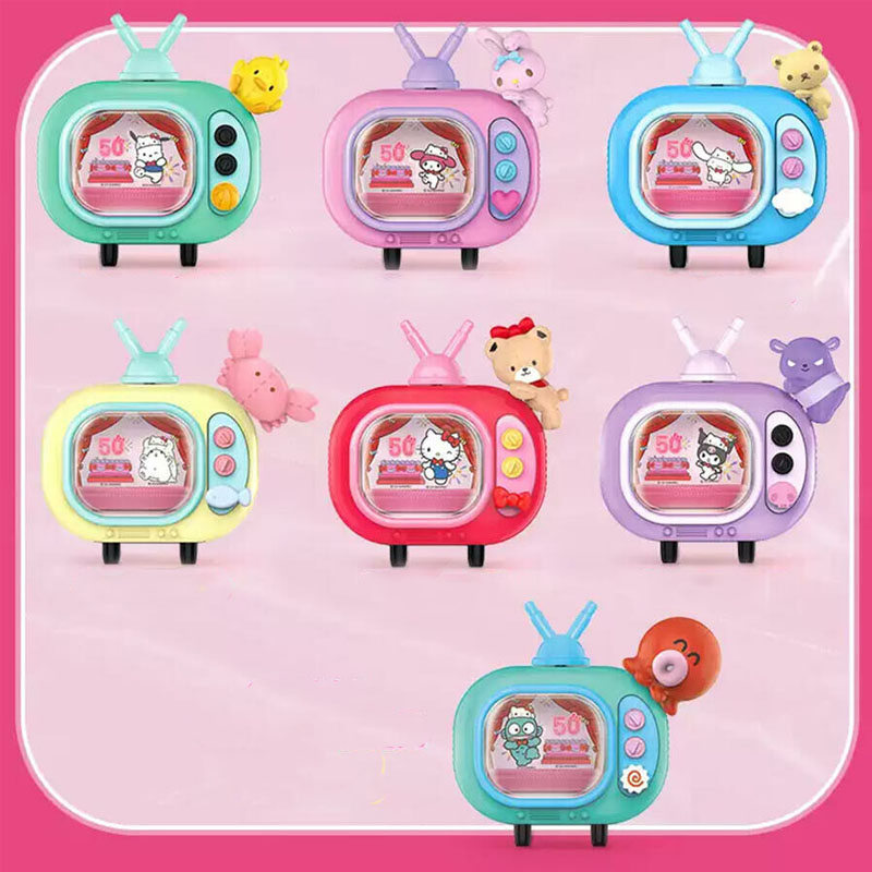 Hello Kitty Mystery Gasha TV 50Th Anniv Asst 12pcs