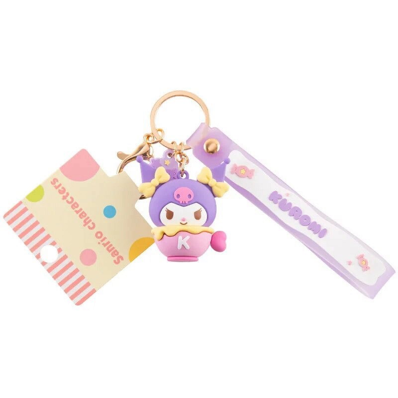 Hello Kitty Porte Cle 3D Hello Kitty And Friends Asst 6pcs