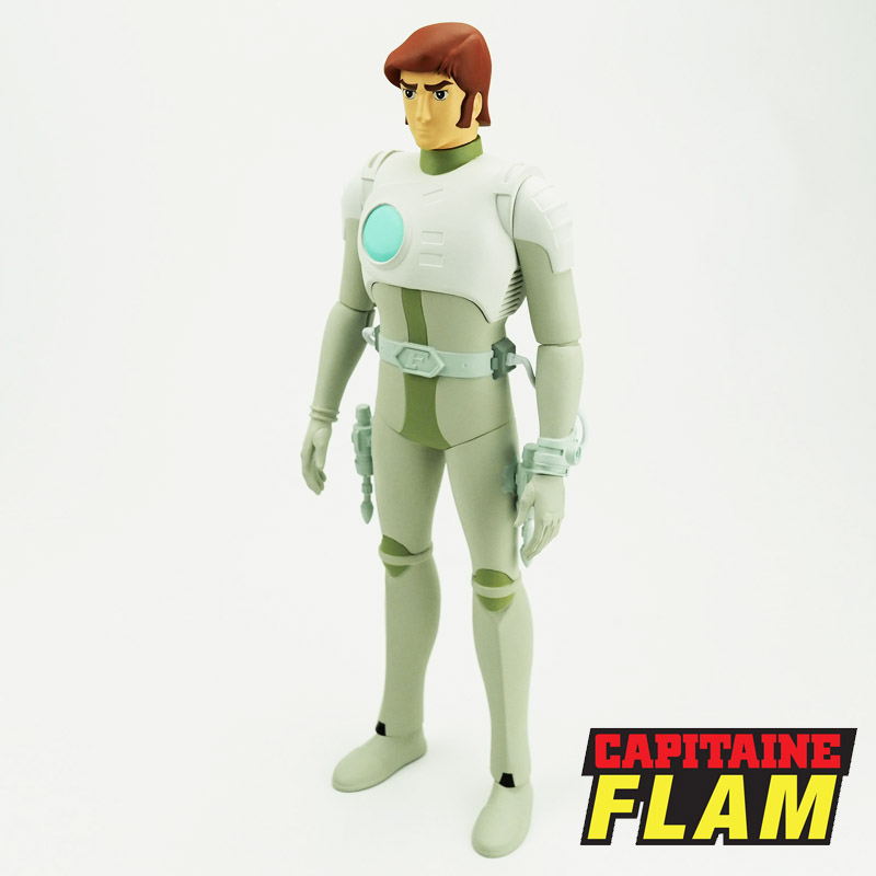 Capitaine Flam Figurine Curtis Newton 23cm Boite FR